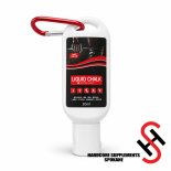 (image for) Liquid Chalk Extra Grip 30ml with Carabiner Clip – Portable Gym Grip Aid for Weightlifting, Pull-Ups & Training