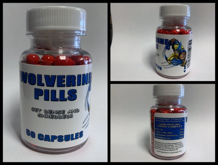 (image for) WOLVERINE PILLS SARMS SHRED STACK - 50 Capsules