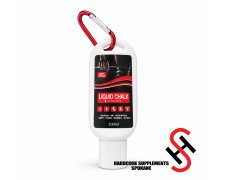 (image for) Liquid Chalk Extra Grip 100ml with Carabiner Clip – Portable Gym Grip Aid for Weightlifting, Pull-Ups & Training