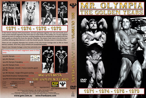 (image for) Mr Olympia The Golden Years '71 '74 '75 '79